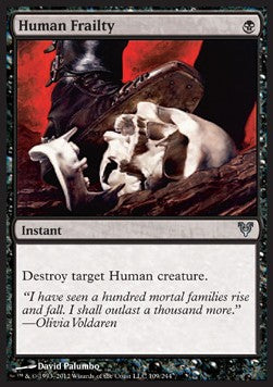 Human Frailty - Avacyn Restored (Uncommon) [AVR-109]