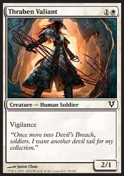 Thraben Valiant - Avacyn Restored (Common) [AVR-39]