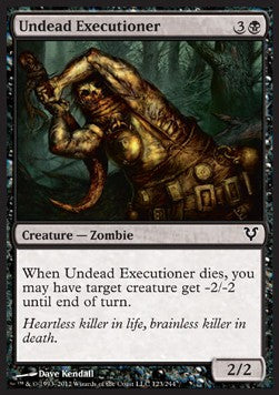 Undead Executioner - Avacyn Restored (Common) [AVR-123]