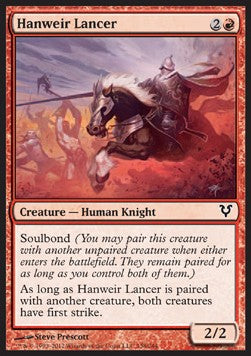 Hanweir Lancer - Avacyn Restored (Common) [AVR-138]