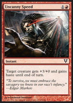 Uncanny Speed - Avacyn Restored (Common) [AVR-163]