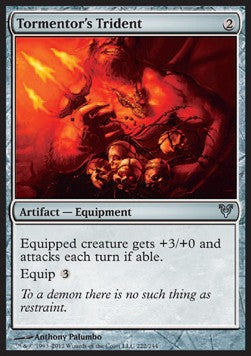 Tormentor's Trident - Avacyn Restored (Uncommon) [AVR-221]
