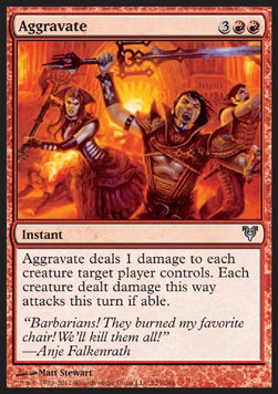 Aggravate - Avacyn Restored (Uncommon) [AVR-125]