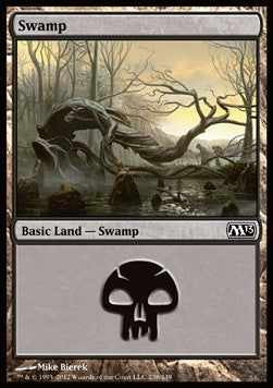Swamp (V.1) - Magic 2013 (Land) [M13-238]