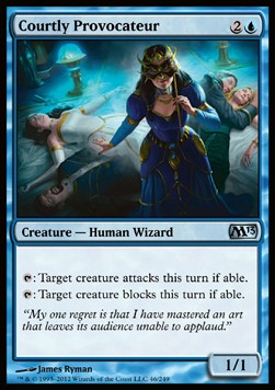 Courtly Provocateur - Magic 2013 (Uncommon) [M13-46]