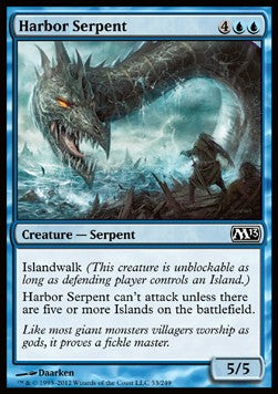 Harbor Serpent - Magic 2013 (Common) [M13-53]