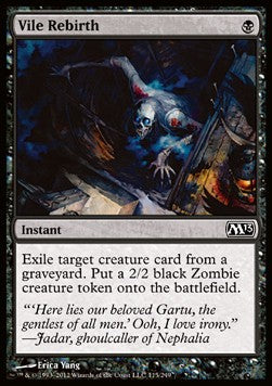 Vile Rebirth - Magic 2013 (Common) [M13-115]