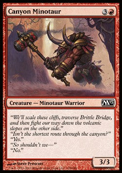 Canyon Minotaur - Magic 2013 (Common) [M13-122]