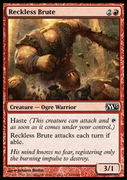 Reckless Brute - Magic 2013 (Common) [M13-144]
