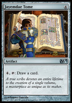 Jayemdae Tome - Magic 2013 (Uncommon) [M13-207]