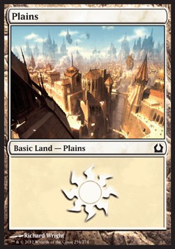 Plains (V.5) - Return to Ravnica (Land) [RTR-254]