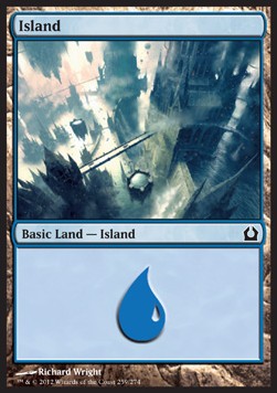 Island (V.5) - Return to Ravnica (Land) [RTR-259]
