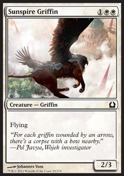 Sunspire Griffin - Return to Ravnica (Common) [RTR-25]
