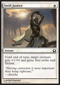 Swift Justice - Return to Ravnica (Common) [RTR-26]