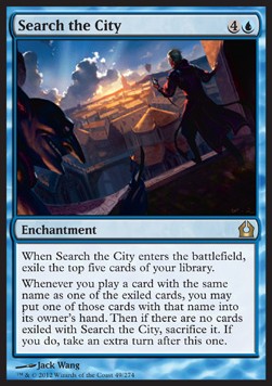 Search the City - Return to Ravnica (Rare) [RTR-49]