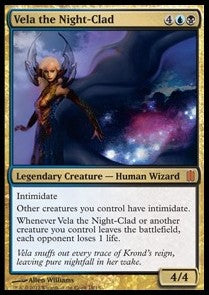 Vela the Night-Clad - Commander's Arsenal (Mythic) [CM1-18]