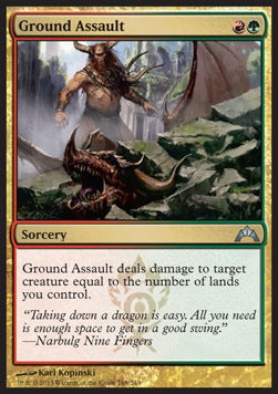 Ground Assault - Gatecrash (Uncommon) [GTC-168]