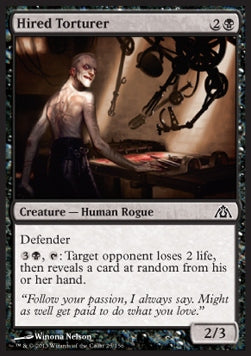 Hired Torturer - Dragon's Maze (Common) [DGM-25]