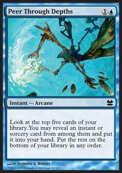 Peer Through Depths - Modern Masters (Common) [MMA-57]