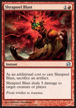 Shrapnel Blast - Modern Masters (Uncommon) [MMA-129]