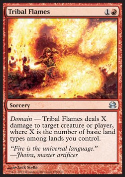 Tribal Flames - Modern Masters (Uncommon) [MMA-138]