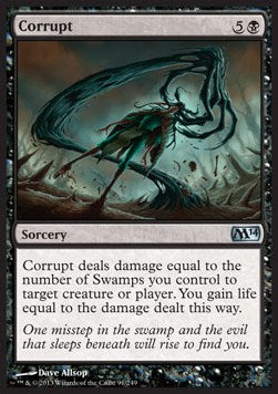 Corrupt - Magic 2014 (Uncommon) [M14-91]
