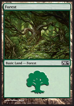 Forest (V.1) - Magic 2014 (Land) [M14-246]