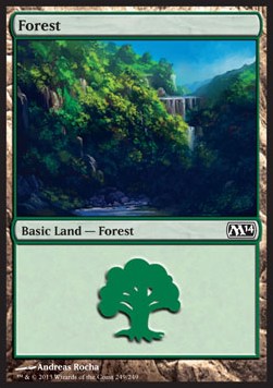 Forest (V.4) - Magic 2014 (Land) [M14-249]