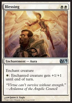 Blessing - Magic 2014 (Uncommon) [M14-8]