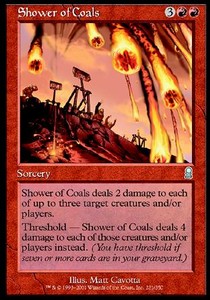 Shower of Coals - Odyssey (Uncommon) [ODY-221]