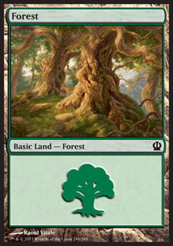 Forest (V.4) - Theros (Land) [THS-249]