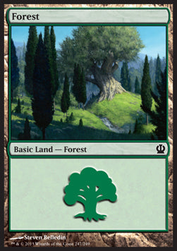 Forest (V.2) - Theros (Land) [THS-247]