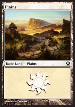 Plains (V.3) - Theros (Land) [THS-232]