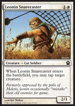 Leonin Snarecaster - Theros (Common) [THS-23]