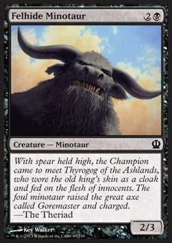 Felhide Minotaur - Theros (Common) [THS-87]