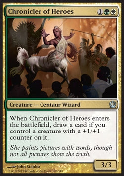 Chronicler of Heroes - Theros (Uncommon) [THS-190]