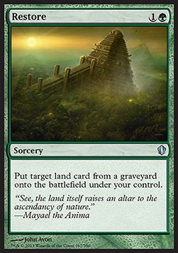 Restore - Commander 2013 (Uncommon) [C13-167]