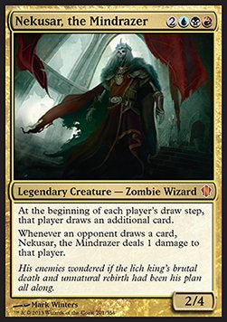 Nekusar, the Mindrazer (V.1) - Commander 2013 (Mythic) [C13-201]
