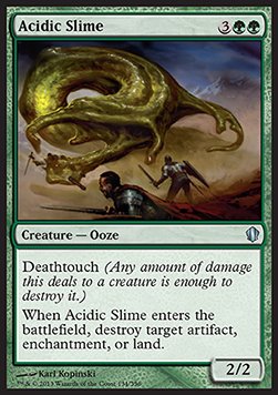 Acidic Slime - Commander 2013 (Uncommon) [C13-134]