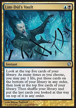 Lim-Dûl's Vault - Commander 2013 (Uncommon) [C13-197]