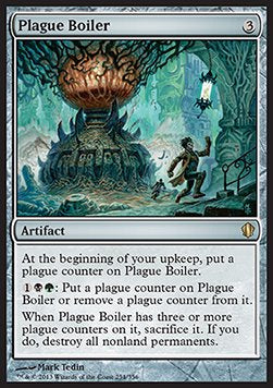 Plague Boiler - Commander 2013 (Rare) [C13-254]