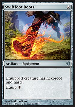 Swiftfoot Boots - Commander 2013 (Uncommon) [C13-263]