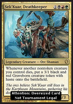 Sek'Kuar, Deathkeeper (V.2) - Commander 2013 (Special) [C13-210]