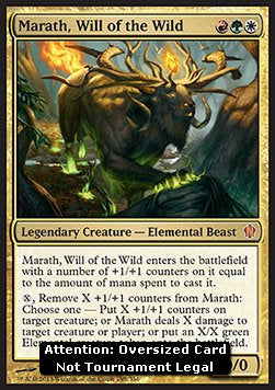 Marath, Will of the Wild (V.2) - Commander 2013 (Special) [C13-198]