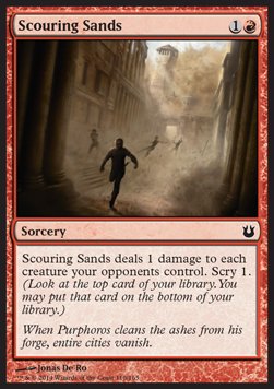 Scouring Sands - Born of the Gods (Common) [BNG-110]