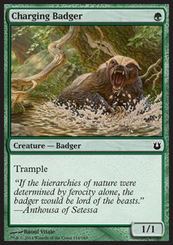 Charging Badger - Born of the Gods (Common) [BNG-118]