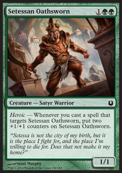 Setessan Oathsworn - Born of the Gods (Common) [BNG-138]
