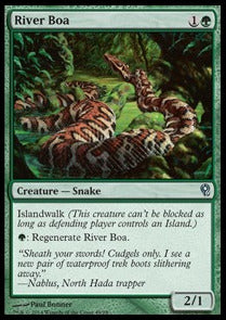 River Boa - Duel Decks: Jace vs. Vraska (Uncommon) [DDM-49]