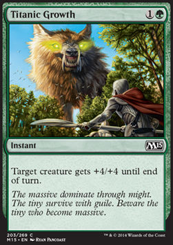 Titanic Growth - Magic 2015 (Common) [M15-203]