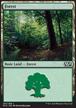 Forest (V.2) - Magic 2015 (Land) [M15-267]